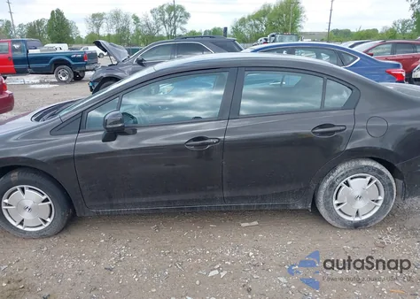 2013 Honda Civic Hf из США, поврежденный, VIN 2HGFB2F69DH532331